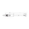 Slika EPIC® M8A female straight molded cable