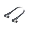 Slika EPIC® M12A male to female angled molded cable