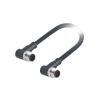 Slika EPIC® M12A male to male angled molded cable