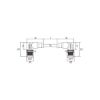 Slika EPIC® M12A male to male angled molded cable