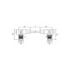 Slika EPIC® M12A male to male angled molded cable