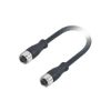 Slika EPIC® M12A female to female straight molded cable
