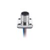 Slika EPIC® M12A Panel mount front fastening male with cable